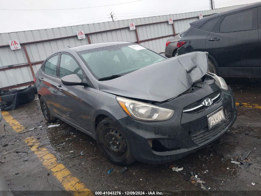 VIN KMHCT4AE6FU886134 2015 HYUNDAI ACCENT no.1