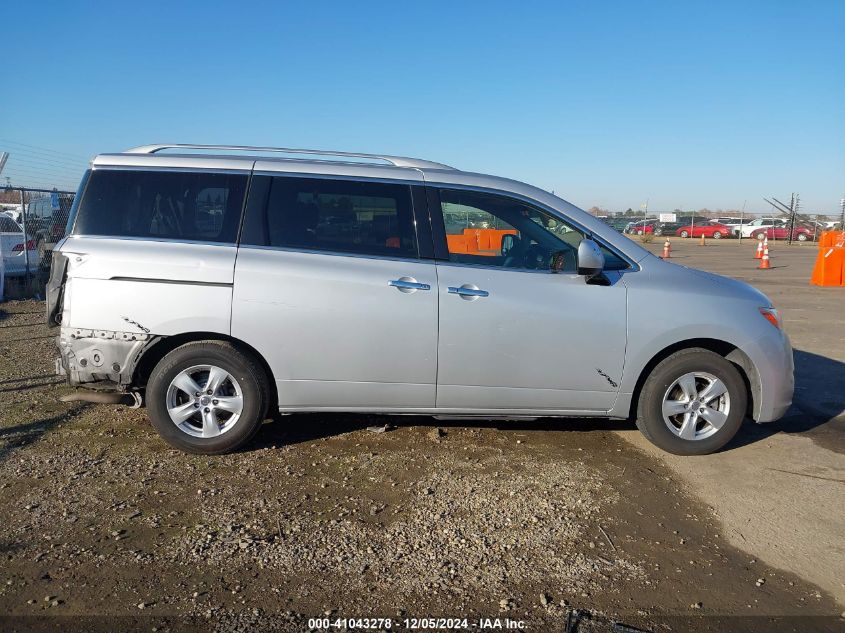 2016 Nissan Quest Platinum/S/Sl/Sv VIN: JN8AE2KP5G9154189 Lot: 41043278