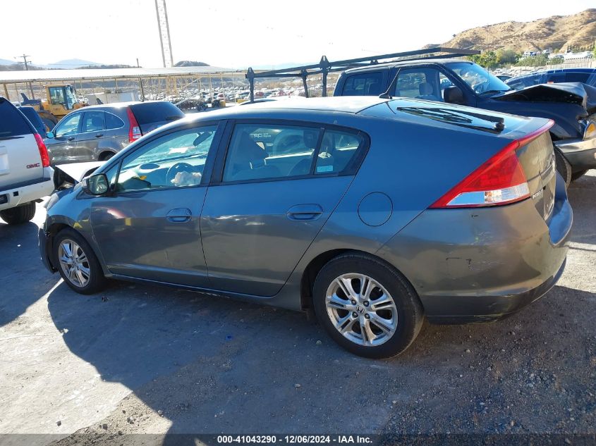 2010 Honda Insight Ex VIN: JHMZE2H71AS028450 Lot: 41043290