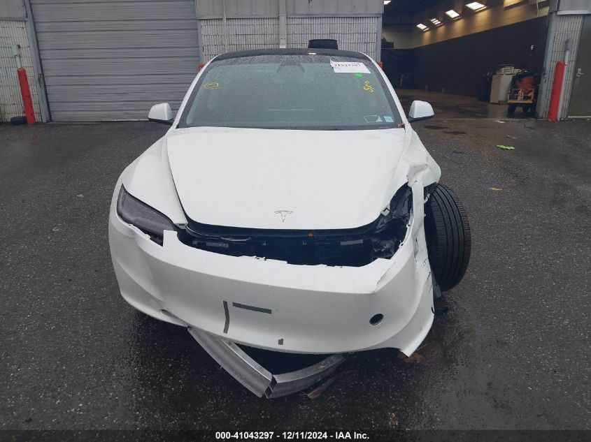 2024 TESLA MODEL 3 VIN: 5YJ3E1EA7RF729214