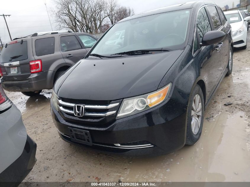 VIN 5FNRL5H65FB009890 2015 HONDA ODYSSEY no.12