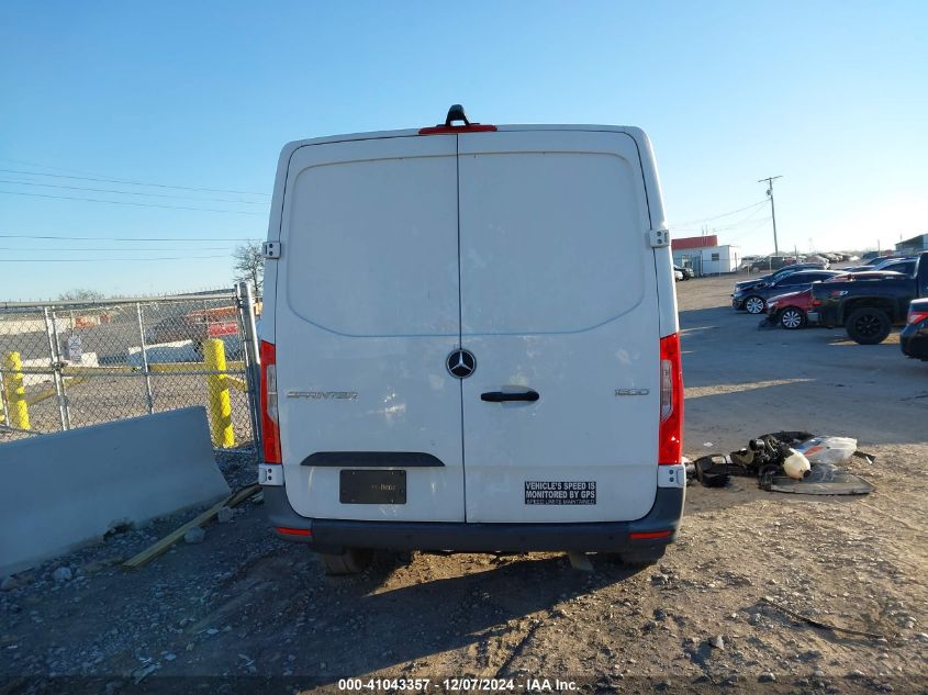 2022 Mercedes-Benz Sprinter 1500 Standard Roof I4 VIN: W1Y70BGY5NT086607 Lot: 41043357