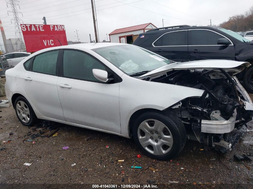 2016 Dodge Dart VIN: 1C3CDFA40GD64596 Lot: 41043361