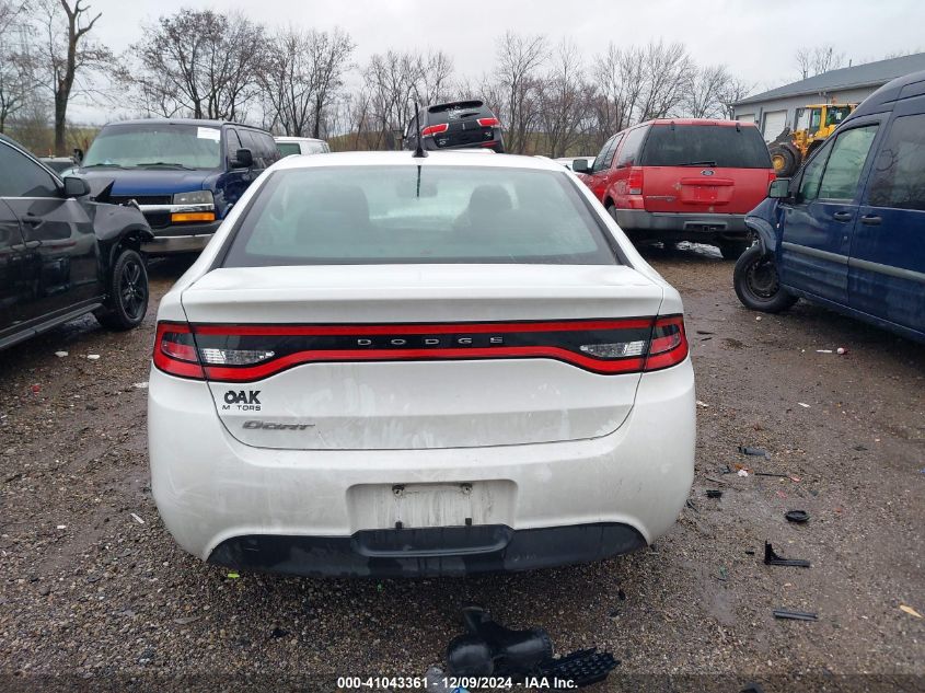 2016 Dodge Dart VIN: 1C3CDFA40GD64596 Lot: 41043361