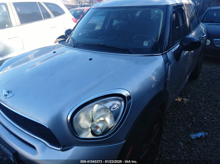 Vin: wmwzc3c52bwl78843, lot: 41533318, mini cooper s countryman 20112
