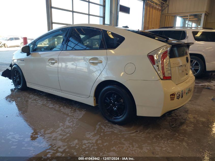 VIN JTDKN3DUXF0438493 2015 Toyota Prius, Four no.3