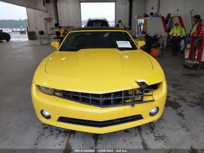 2013 CHEVROLET CAMARO 2LT - 2G1FC3D38D9187967