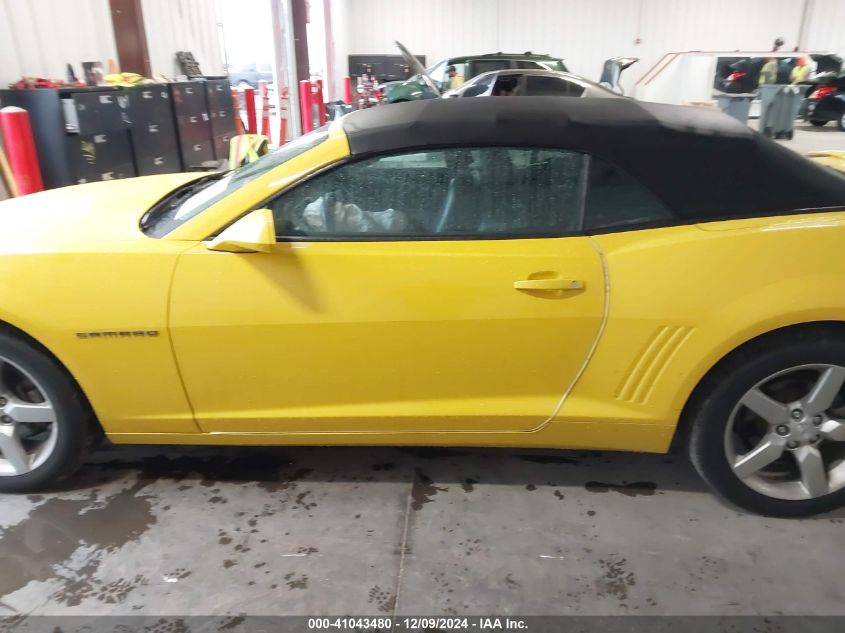 2013 CHEVROLET CAMARO 2LT - 2G1FC3D38D9187967