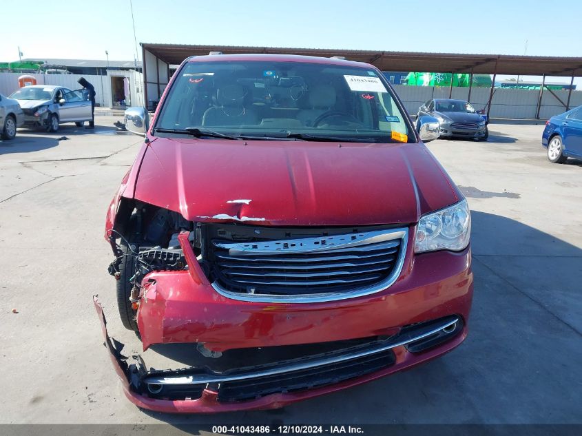 2012 Chrysler Town & Country Touring-L VIN: 2C4RC1CG7CR362785 Lot: 41043486