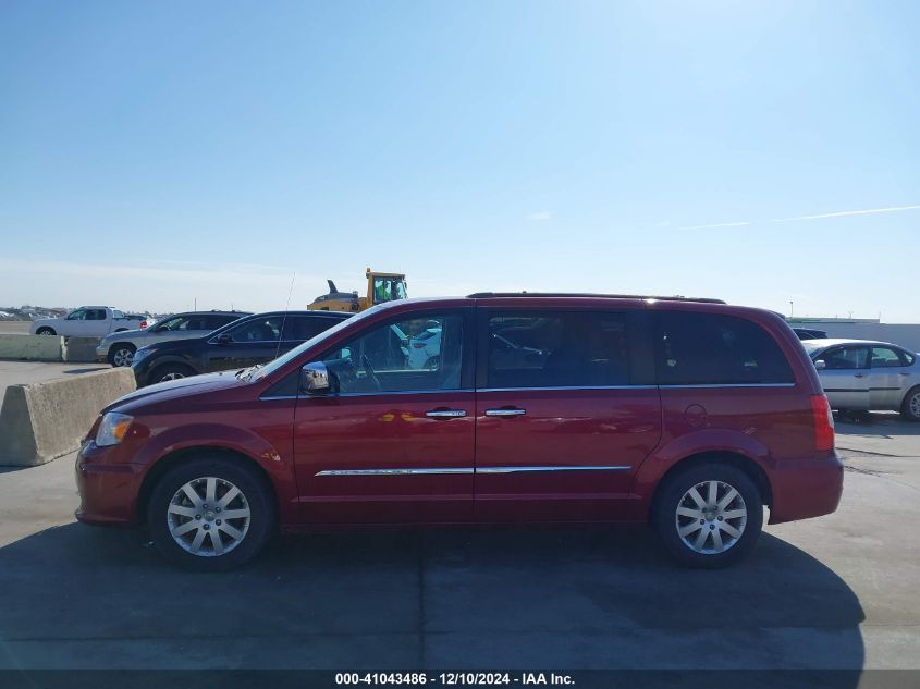 2012 Chrysler Town & Country Touring-L VIN: 2C4RC1CG7CR362785 Lot: 41043486