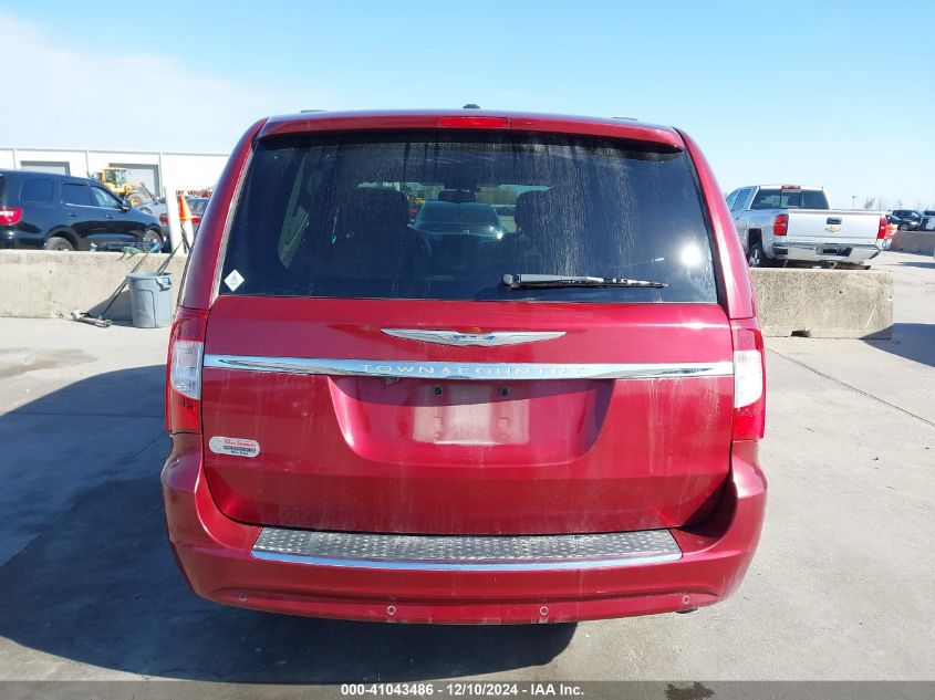 2012 Chrysler Town & Country Touring-L VIN: 2C4RC1CG7CR362785 Lot: 41043486