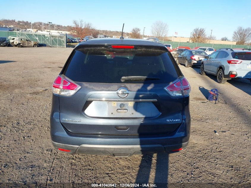 VIN KNMAT2MV9FP535387 2015 Nissan Rogue, SV no.16