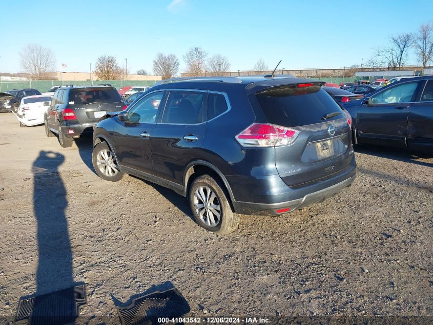 VIN KNMAT2MV9FP535387 2015 Nissan Rogue, SV no.3