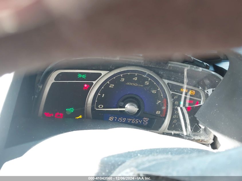 2008 Honda Civic Lx VIN: 2HGFA16558H532109 Lot: 41043560