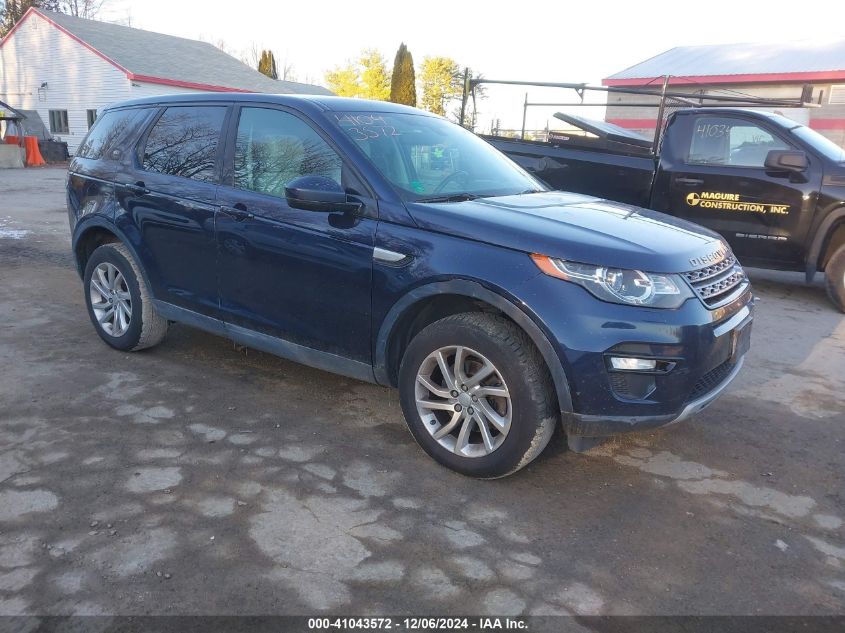 VIN SALCR2BG7GH565083 2016 Land Rover Discovery, Sp... no.1