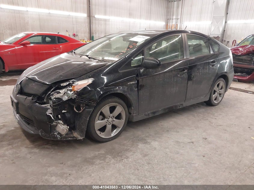 2013 TOYOTA PRIUS VIN: JTDKN3DU9D5625563