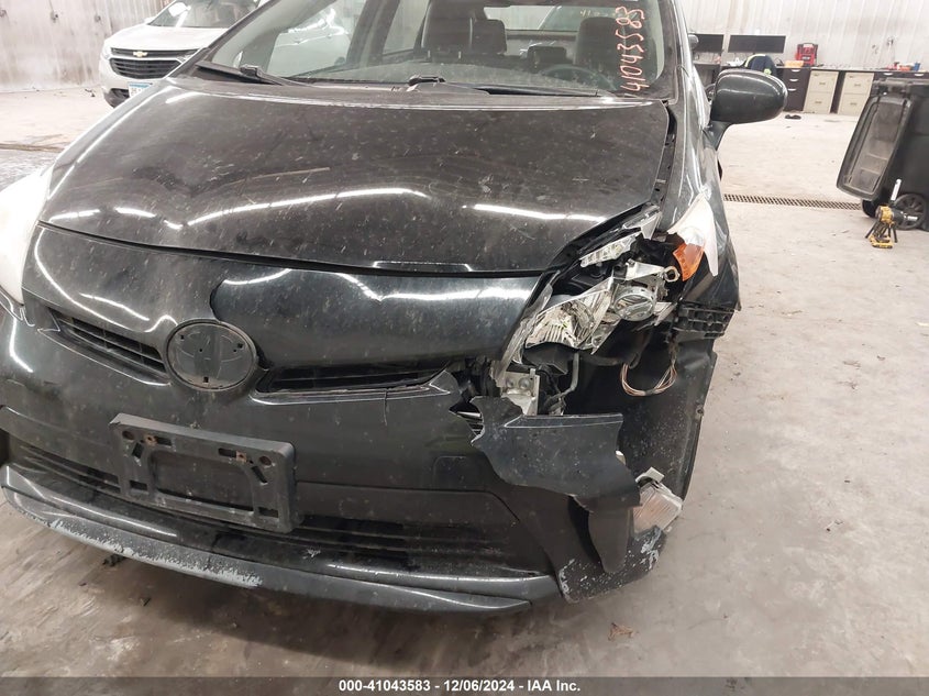 2013 TOYOTA PRIUS VIN: JTDKN3DU9D5625563