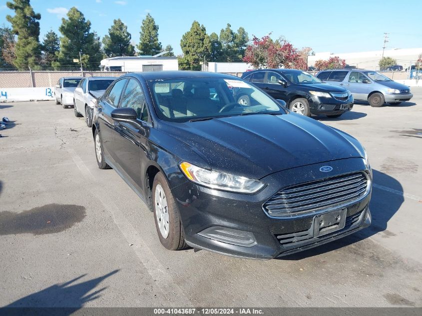 VIN 3FA6P0G71DR273677 2013 Ford Fusion, S no.1