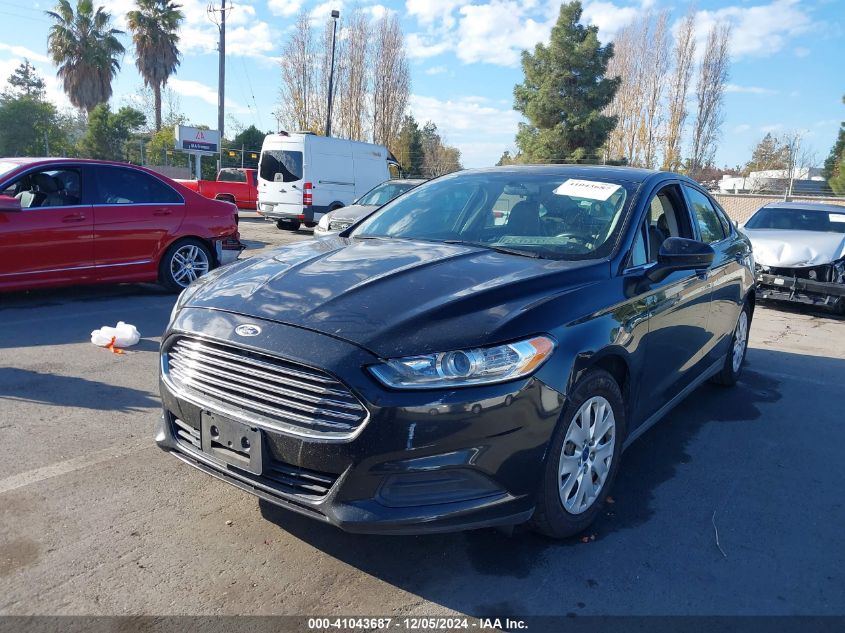 VIN 3FA6P0G71DR273677 2013 Ford Fusion, S no.2