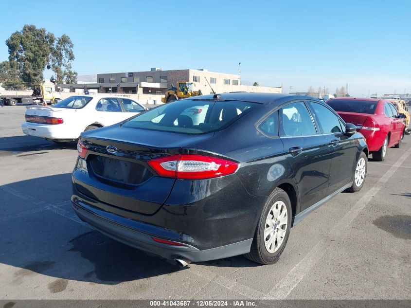 VIN 3FA6P0G71DR273677 2013 Ford Fusion, S no.4