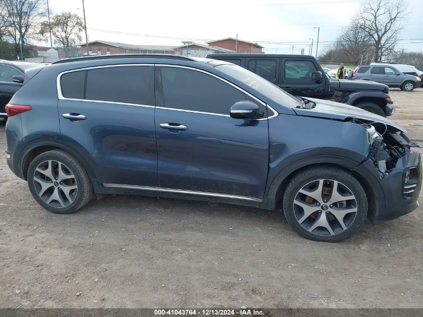 2019 Kia Sportage Sx Turbo VIN: KNDPR3A65K7517975 Lot: 41043764