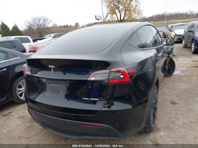 2021 Tesla Model Y VIN: 5YJYGDEE5MF137825 Lot: 41043843