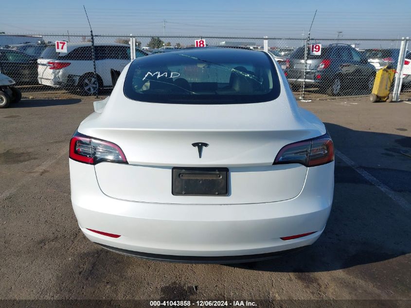 2023 Tesla Model 3 Rear-Wheel Drive VIN: 5YJ3E1EA2PF582331 Lot: 41043858