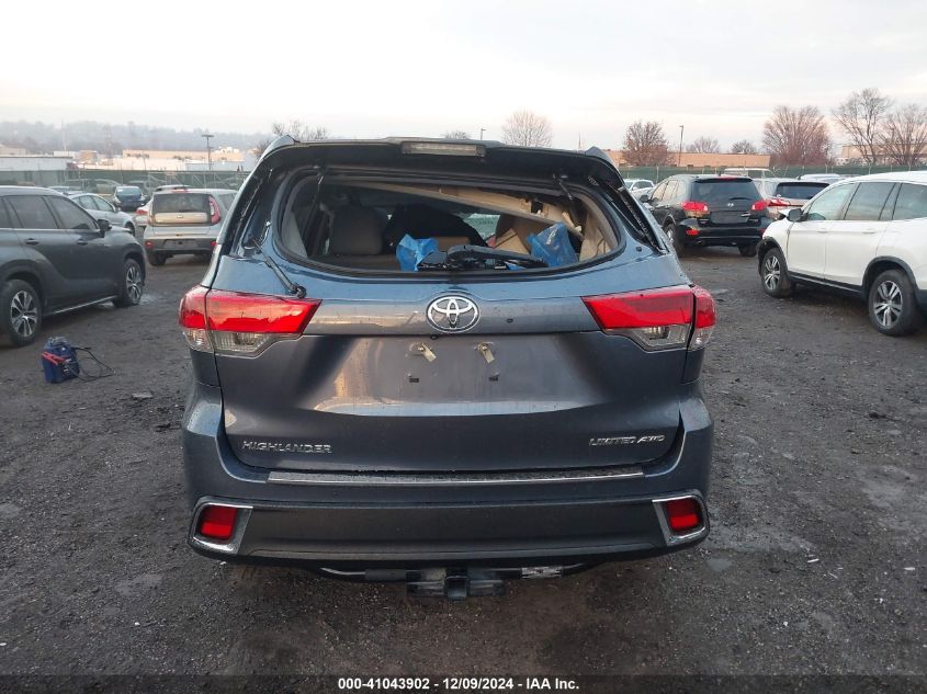 VIN 5TDDZRFH1KS931437 2019 Toyota Highlander, Limited no.16