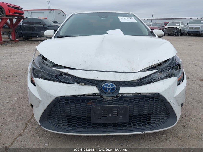 2021 TOYOTA COROLLA HYBRID LE - JTDEAMDE4MJ003838