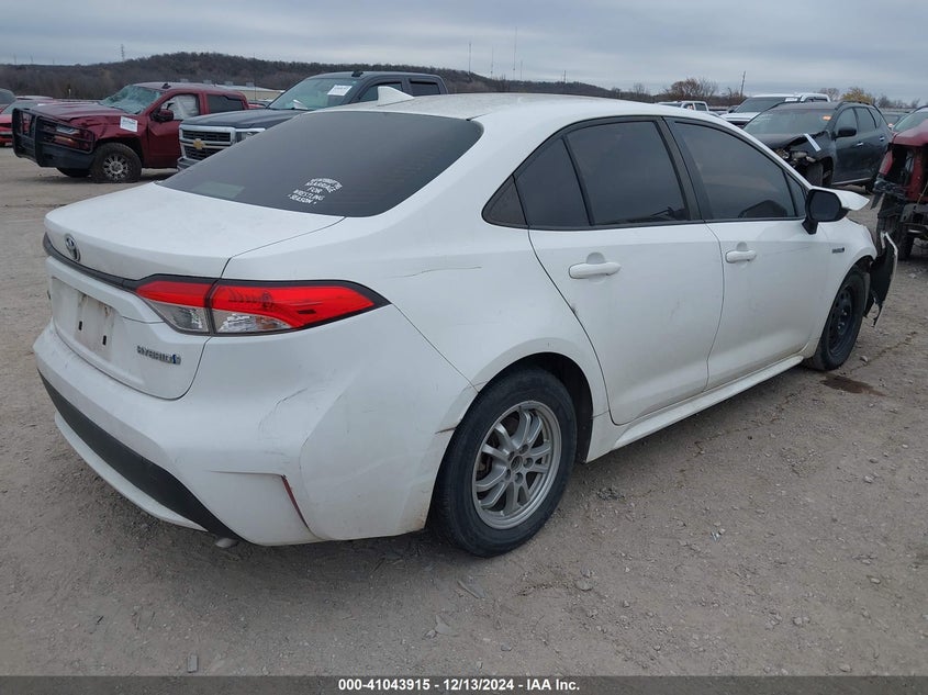 2021 TOYOTA COROLLA HYBRID LE - JTDEAMDE4MJ003838