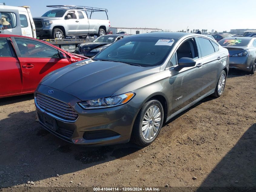 VIN 3FA6P0UU5ER131182 2014 FORD FUSION HYBRID no.2