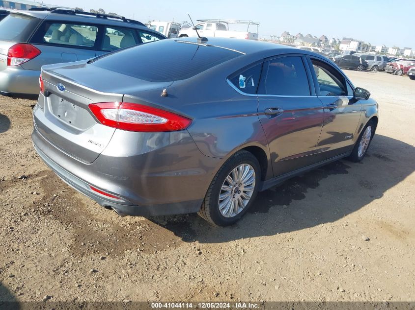 VIN 3FA6P0UU5ER131182 2014 FORD FUSION HYBRID no.4