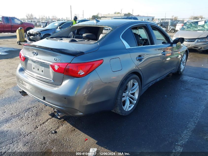 VIN JN1BV7AP2FM338387 2015 INFINITI Q50 no.4