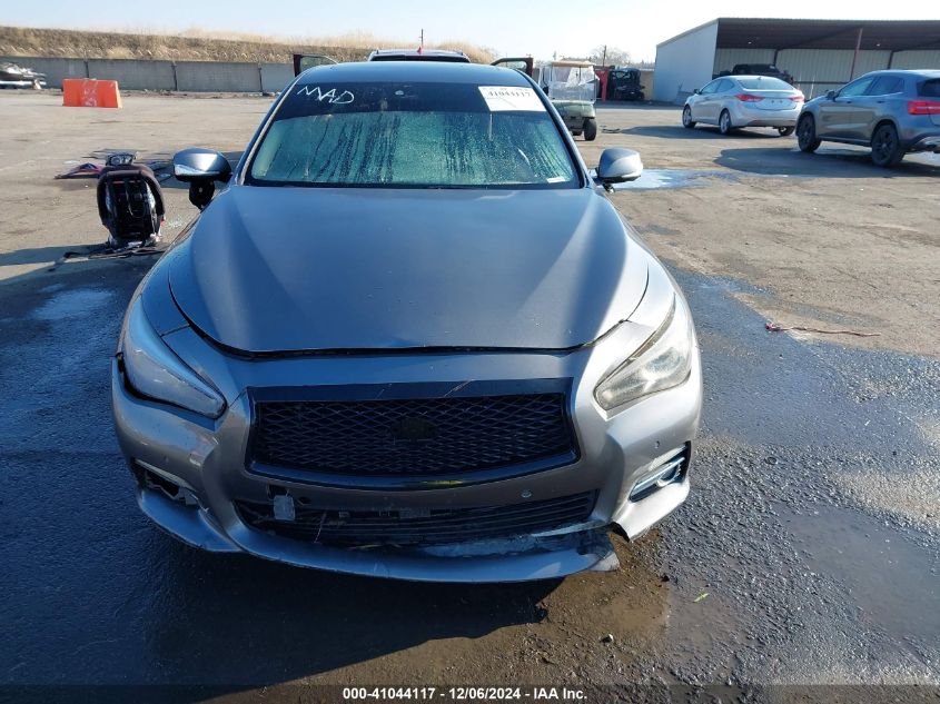 VIN JN1BV7AP2FM338387 2015 INFINITI Q50 no.6