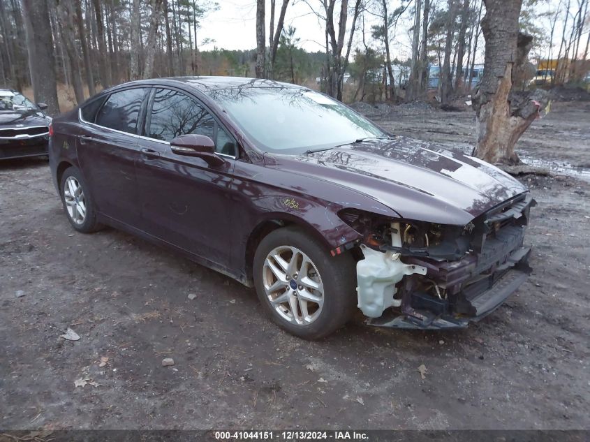 2013 FORD FUSION SE - 3FA6P0H75DR206319