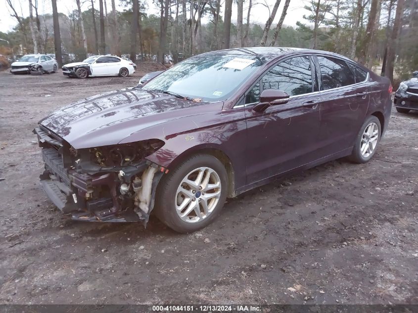 2013 FORD FUSION SE - 3FA6P0H75DR206319