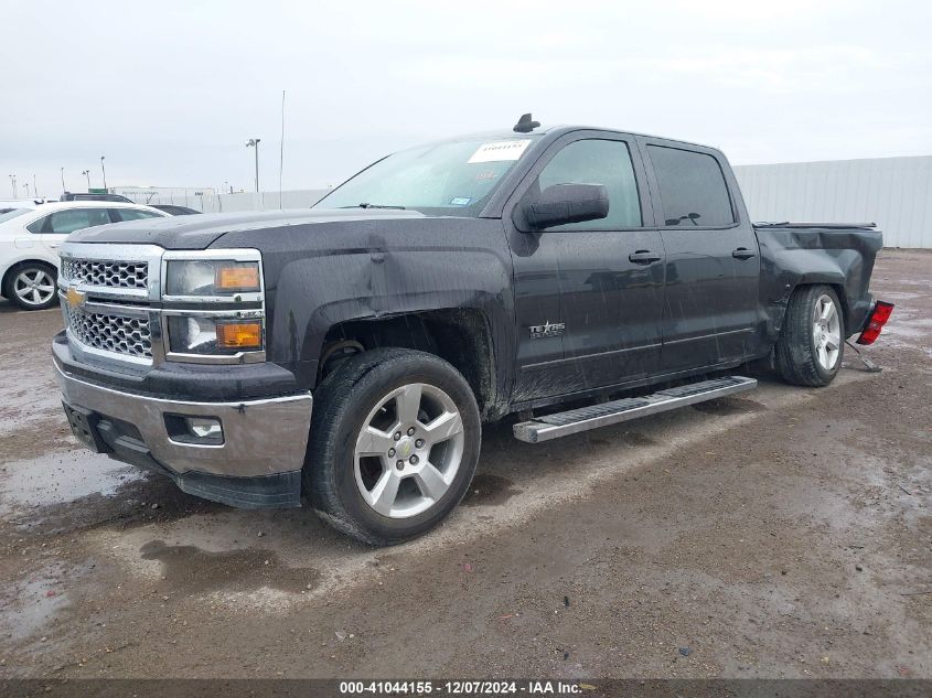 VIN 3GCPCREC5FG180013 2015 CHEVROLET SILVERADO 1500 no.2