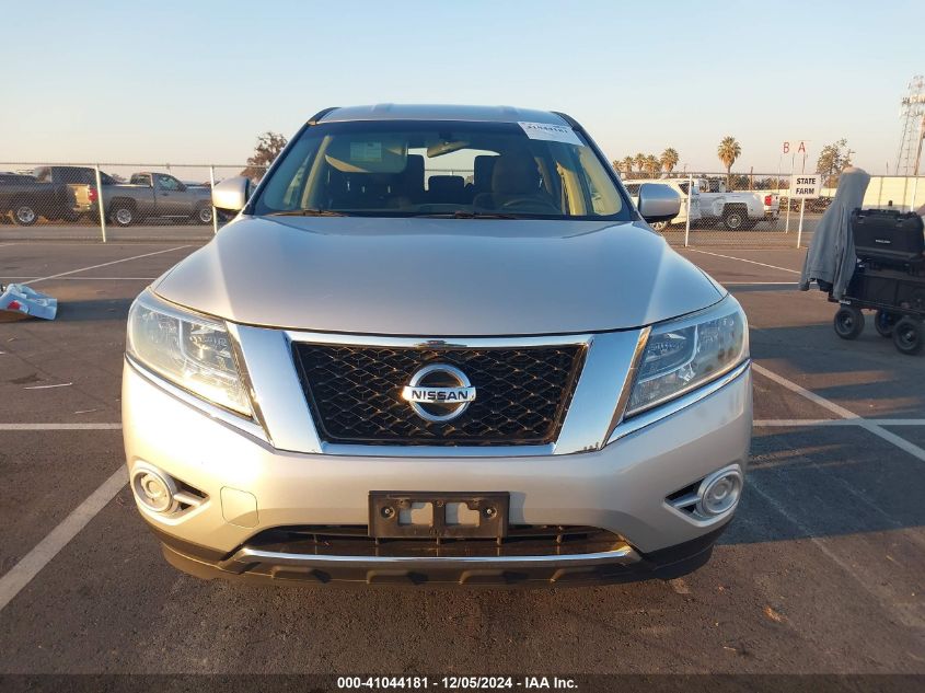 2013 Nissan Pathfinder S VIN: 5N1AR2MN7DC649760 Lot: 41044181