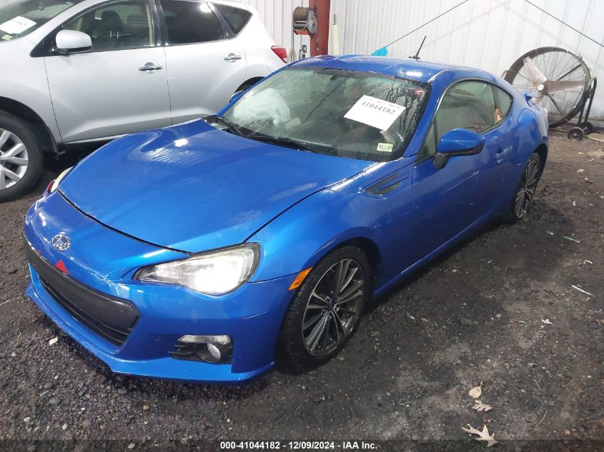 VIN JF1ZCAC14E8603234 2014 SUBARU BRZ no.2