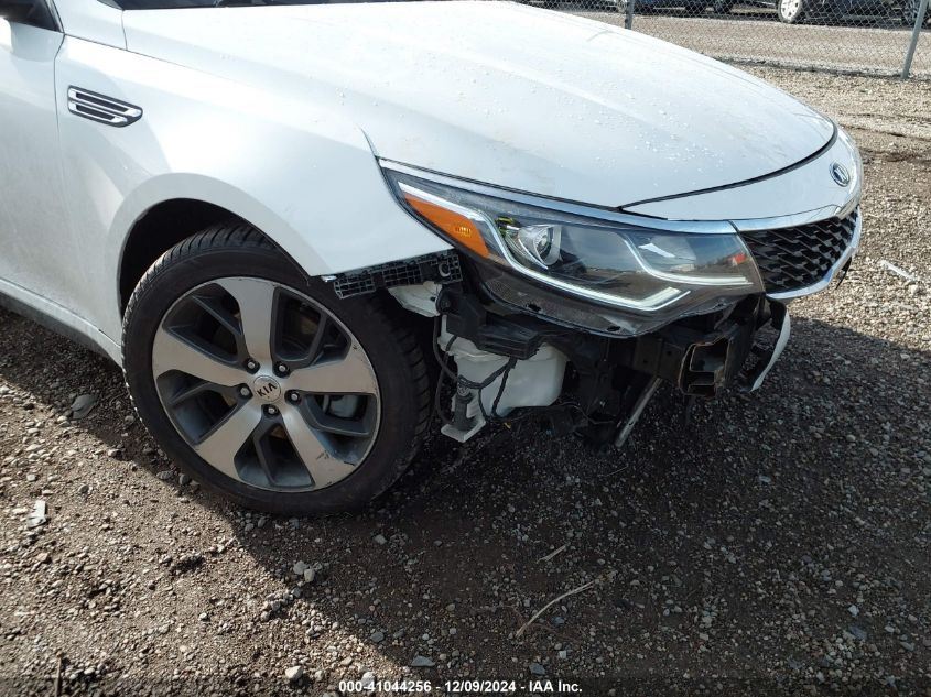 2019 Kia Optima S VIN: 5XXGT4L31KG334865 Lot: 41044256