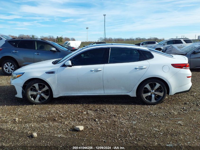 2019 Kia Optima S VIN: 5XXGT4L31KG334865 Lot: 41044256
