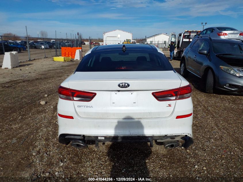 2019 Kia Optima S VIN: 5XXGT4L31KG334865 Lot: 41044256