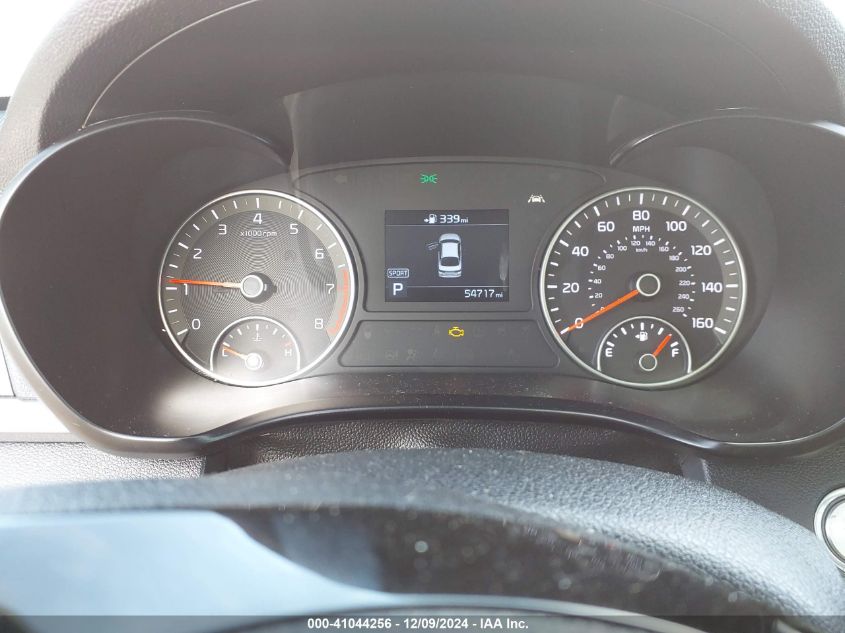 2019 Kia Optima S VIN: 5XXGT4L31KG334865 Lot: 41044256