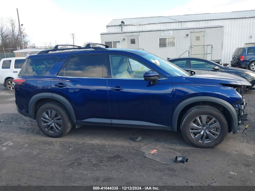 2022 Nissan Pathfinder Sv 4Wd VIN: 5N1DR3BC1NC247982 Lot: 41044335