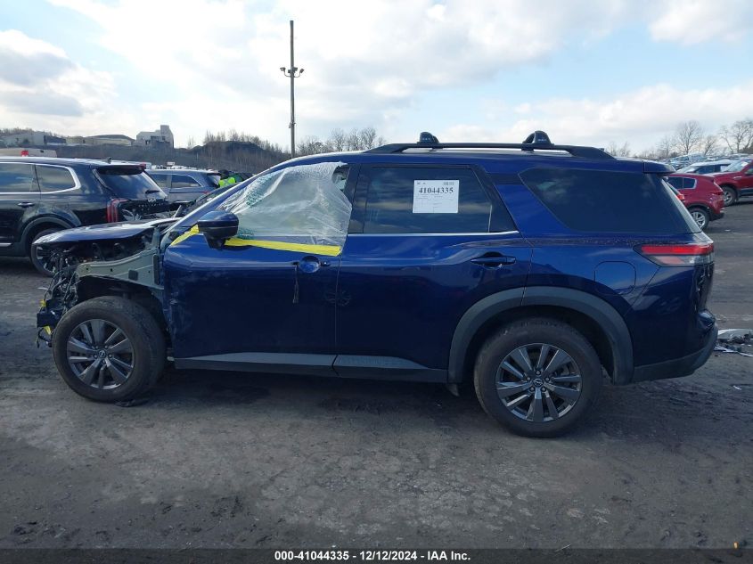 2022 Nissan Pathfinder Sv 4Wd VIN: 5N1DR3BC1NC247982 Lot: 41044335