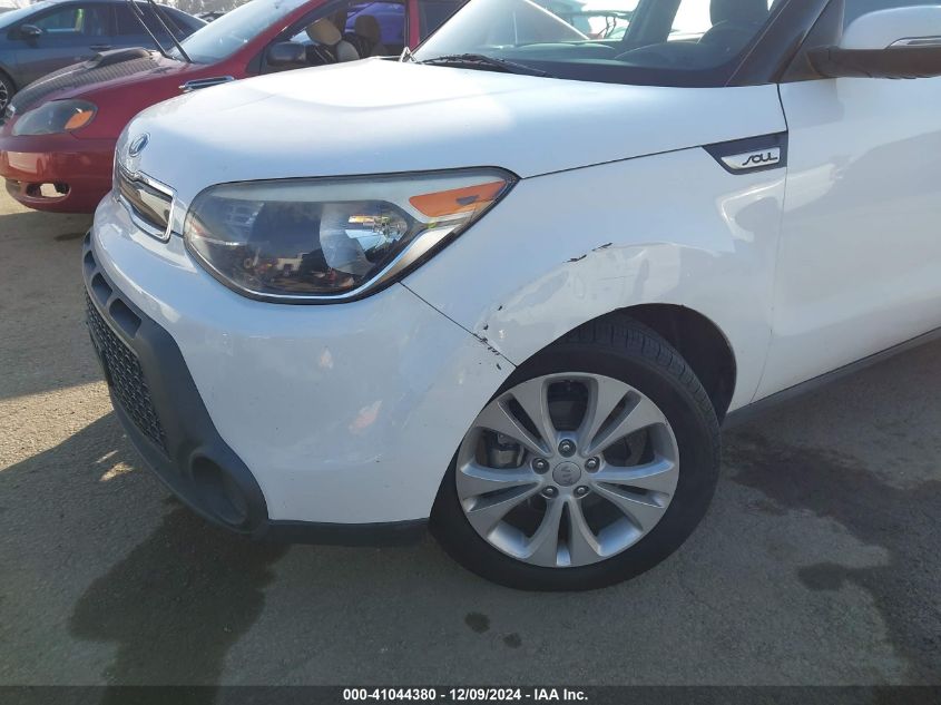 2014 Kia Soul + VIN: KNDJP3A59E7036702 Lot: 41044380