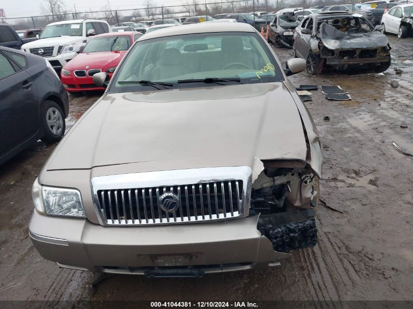 2006 Mercury Grand Marquis Gs VIN: 2MEFM74VX6X646071 Lot: 41044381