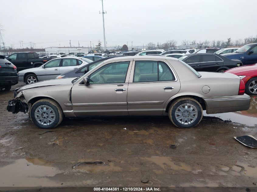 2006 Mercury Grand Marquis Gs VIN: 2MEFM74VX6X646071 Lot: 41044381