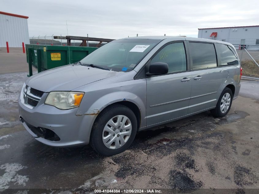 VIN 2C4RDGBG3ER346345 2014 DODGE GRAND CARAVAN no.2