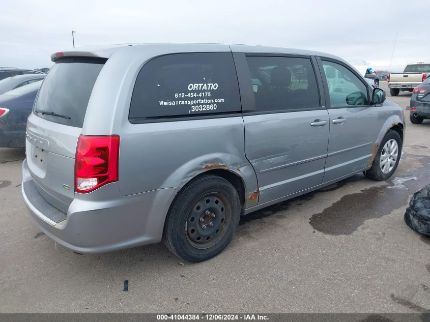 VIN 2C4RDGBG3ER346345 2014 DODGE GRAND CARAVAN no.4